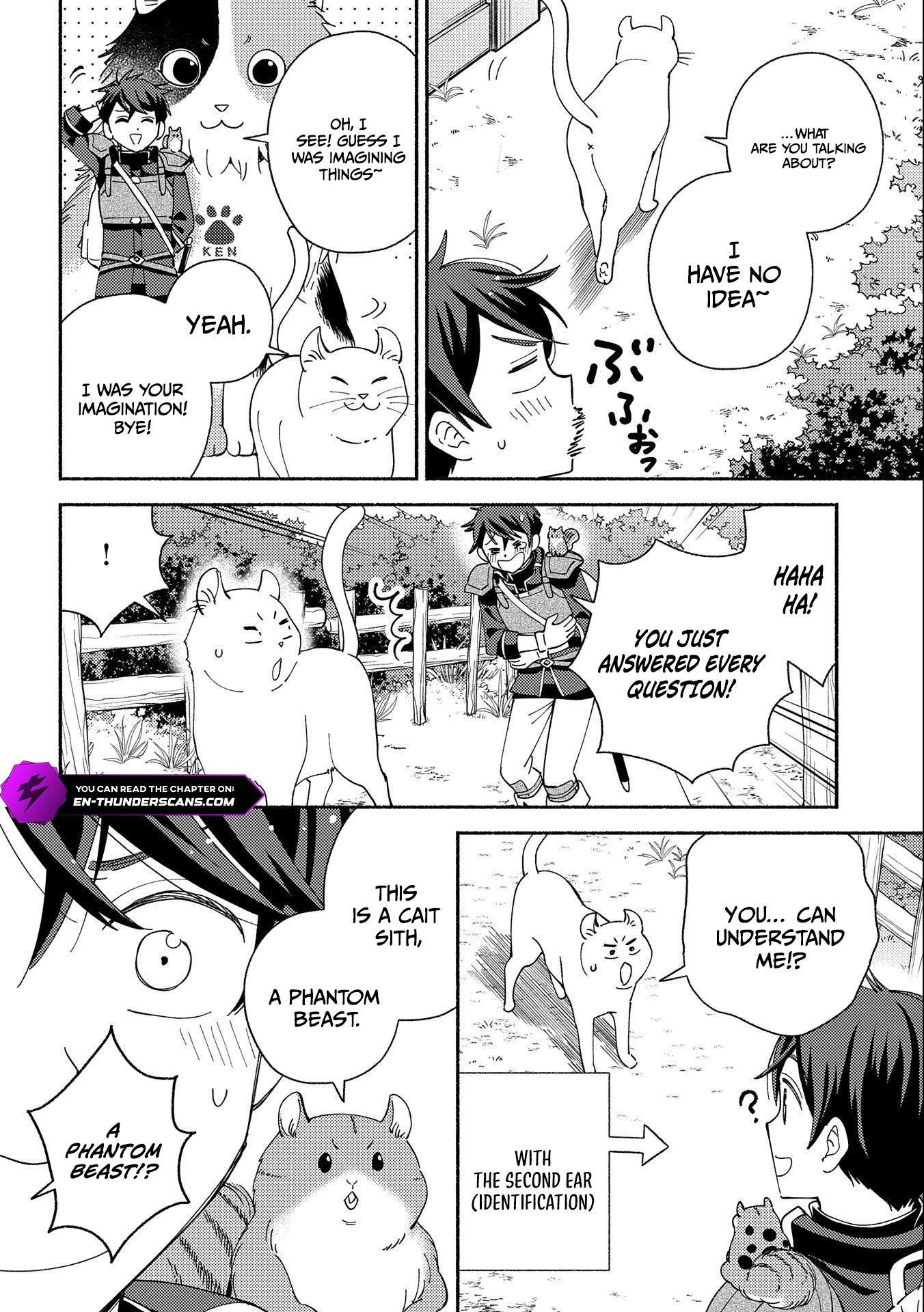 Mofumofu to Mukumuku to Isekai Hyouryuu Seikatsu ~Oishiu Gohan, Kami-sama, Kazoku-tsuki~ Chapter 8 page 5 - 