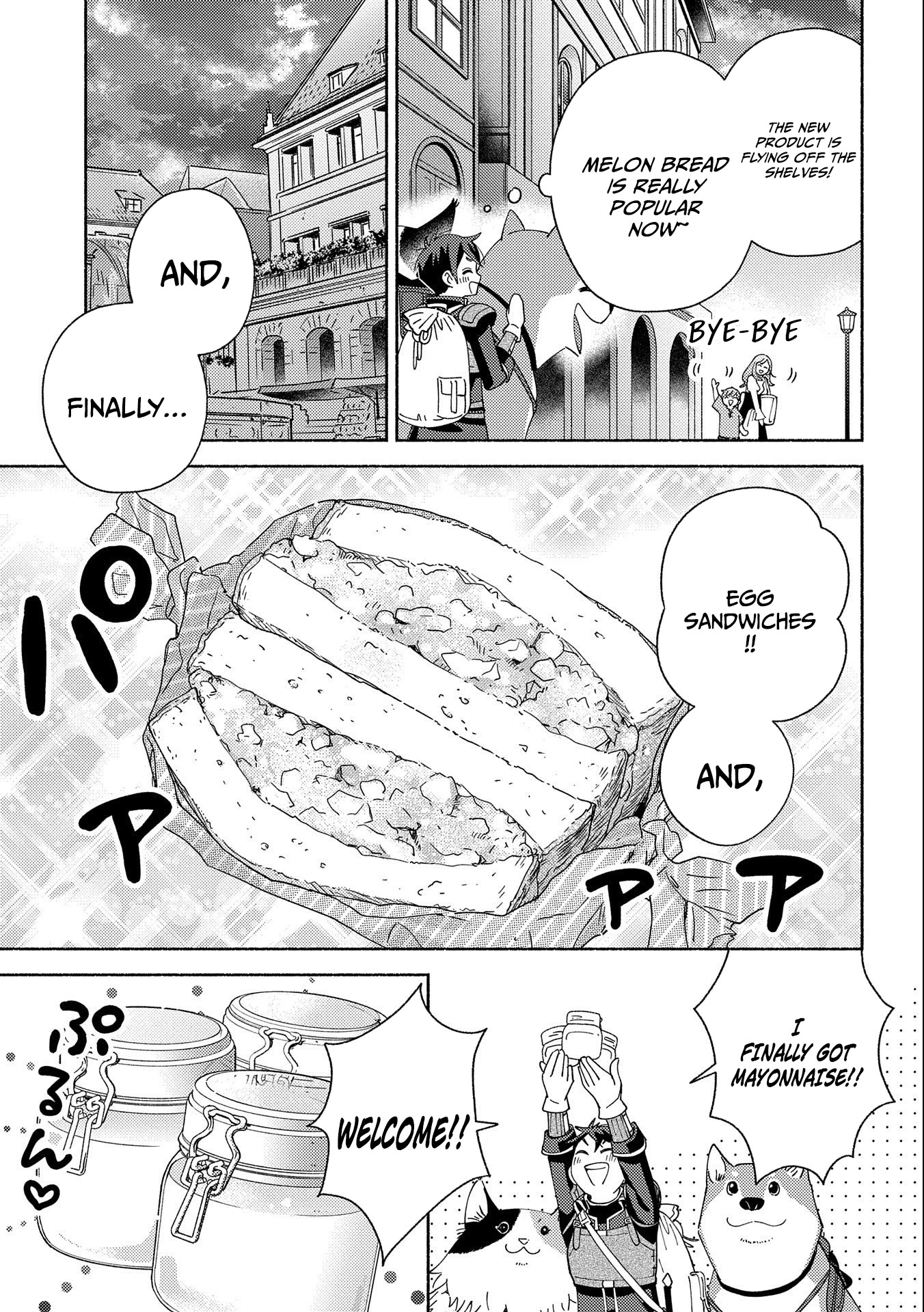 Mofumofu to Mukumuku to Isekai Hyouryuu Seikatsu ~Oishiu Gohan, Kami-sama, Kazoku-tsuki~ Chapter 8 page 10 - 
