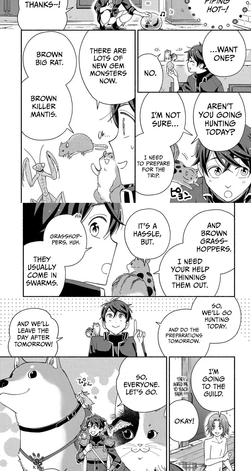 Mofumofu to Mukumuku to Isekai Hyouryuu Seikatsu ~Oishiu Gohan, Kami-sama, Kazoku-tsuki~ Chapter 9 page 13 - 