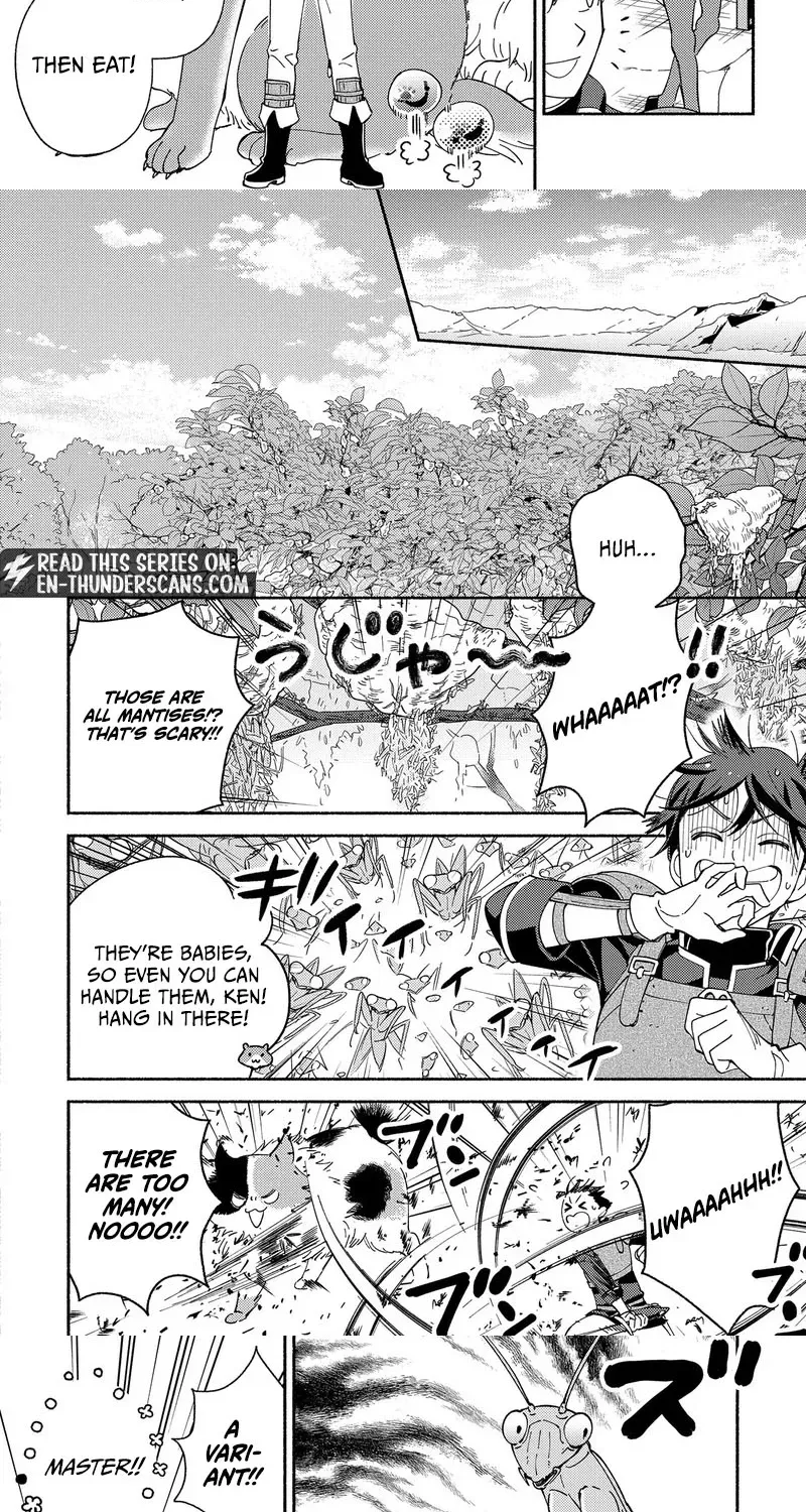 Mofumofu to Mukumuku to Isekai Hyouryuu Seikatsu ~Oishiu Gohan, Kami-sama, Kazoku-tsuki~ Chapter 9 page 15 - 