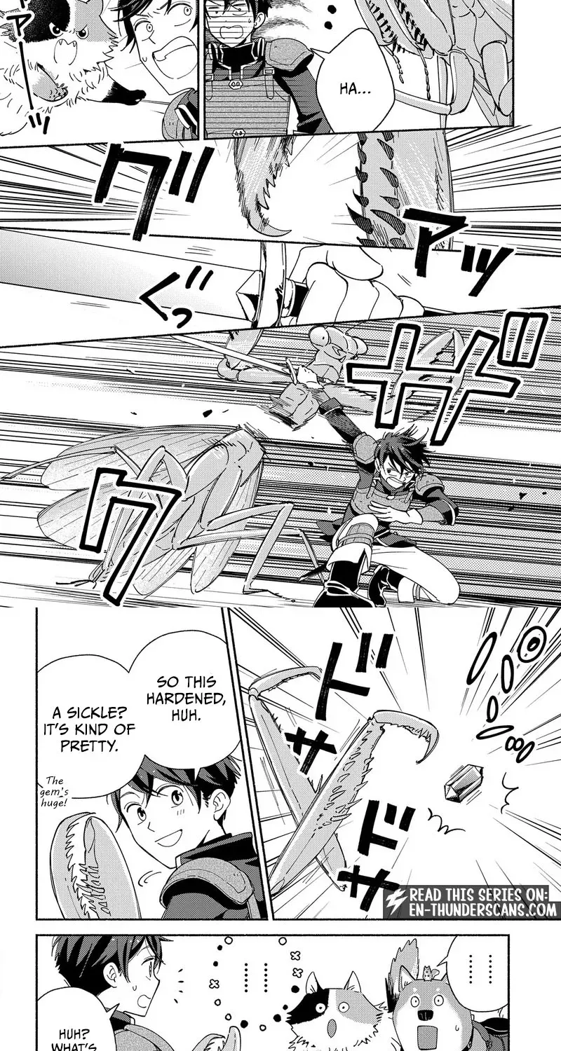 Mofumofu to Mukumuku to Isekai Hyouryuu Seikatsu ~Oishiu Gohan, Kami-sama, Kazoku-tsuki~ Chapter 9 page 17 - 