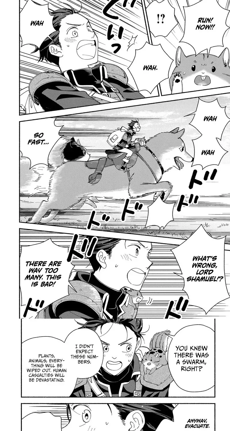 Mofumofu to Mukumuku to Isekai Hyouryuu Seikatsu ~Oishiu Gohan, Kami-sama, Kazoku-tsuki~ Chapter 9 page 21 - 