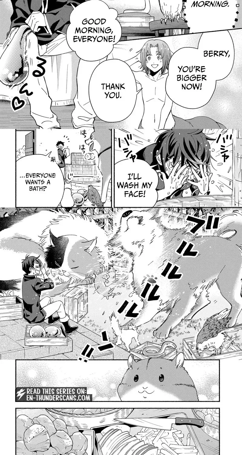 Mofumofu to Mukumuku to Isekai Hyouryuu Seikatsu ~Oishiu Gohan, Kami-sama, Kazoku-tsuki~ Chapter 9 page 9 - 