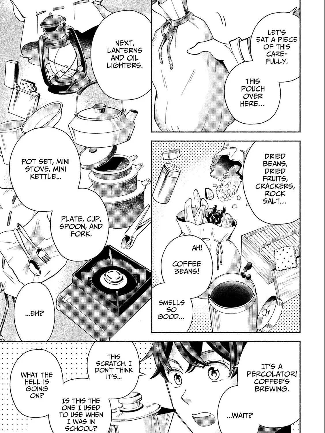 Mofumofu to Mukumuku to Isekai Hyouryuu Seikatsu Chapter 1.1 page 33 - 