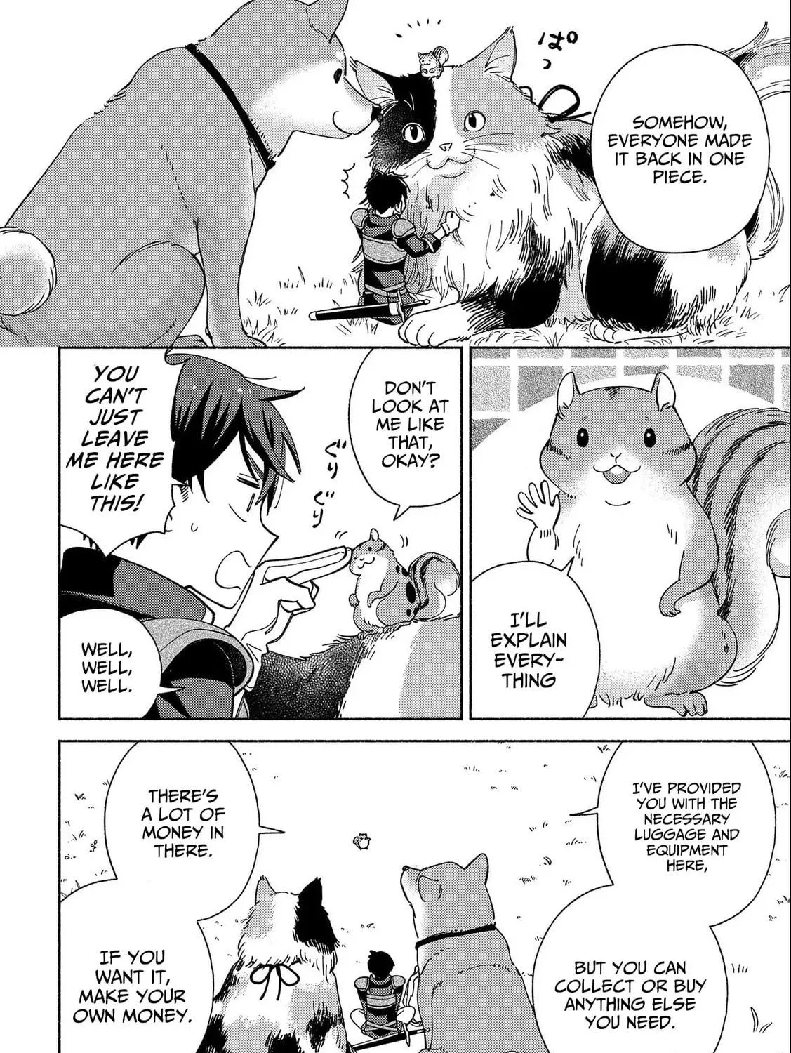 Mofumofu to Mukumuku to Isekai Hyouryuu Seikatsu Chapter 1.2 page 23 - 