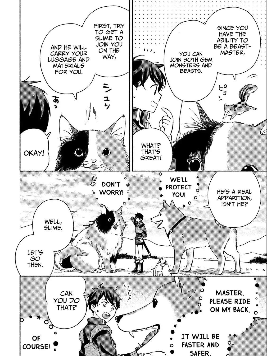Mofumofu to Mukumuku to Isekai Hyouryuu Seikatsu Chapter 1.3 page 19 - 