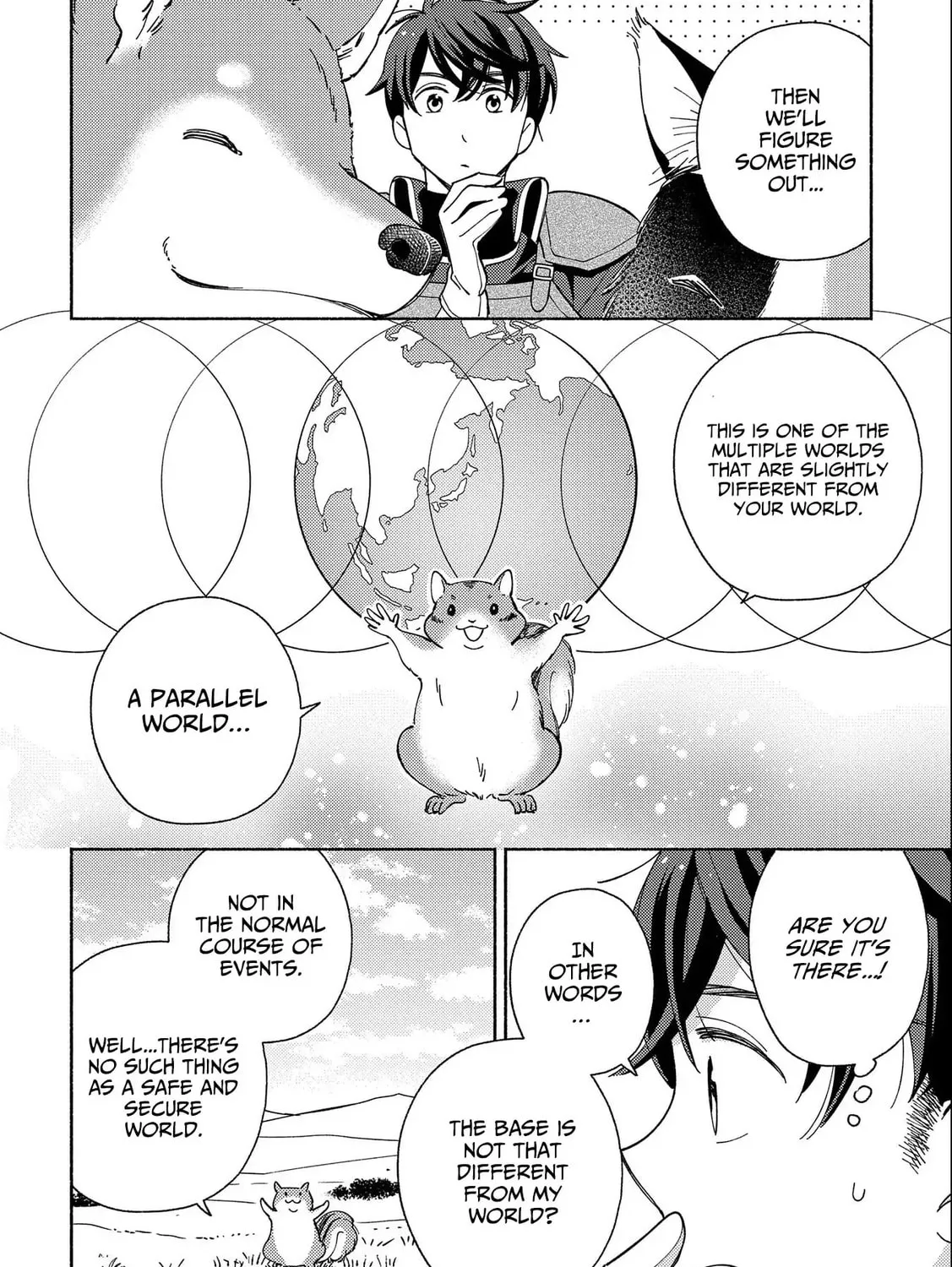 Mofumofu to Mukumuku to Isekai Hyouryuu Seikatsu Chapter 1.3 page 3 - 