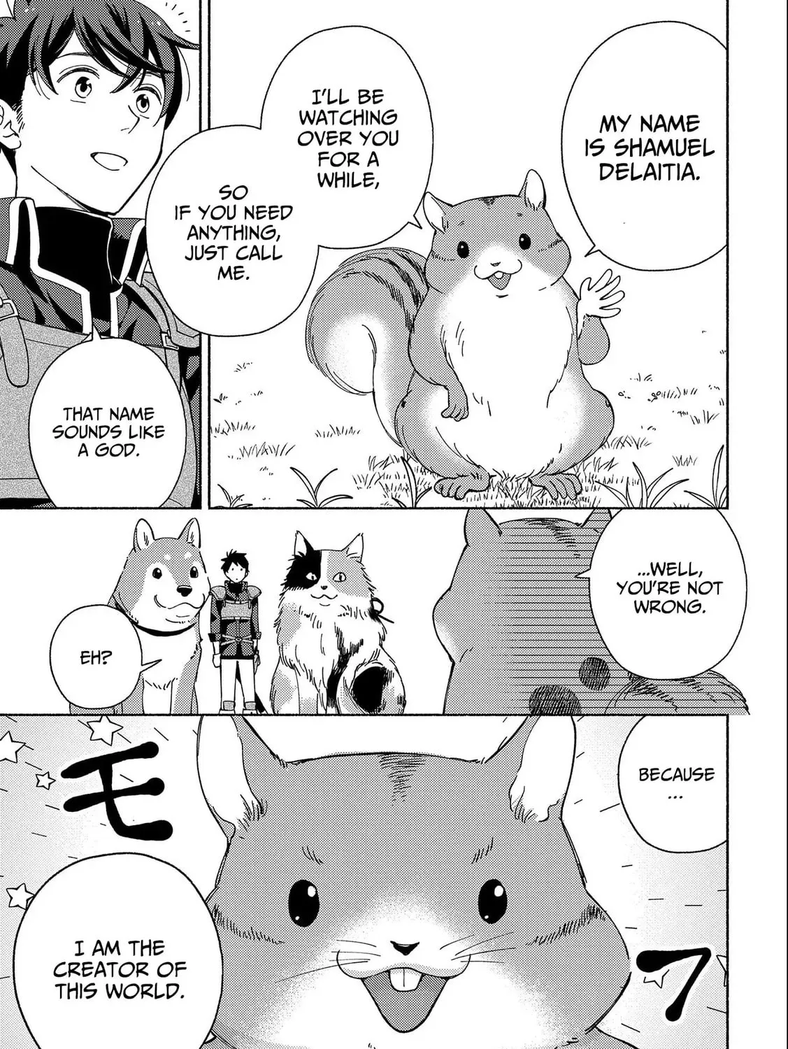 Mofumofu to Mukumuku to Isekai Hyouryuu Seikatsu Chapter 1.3 page 9 - 