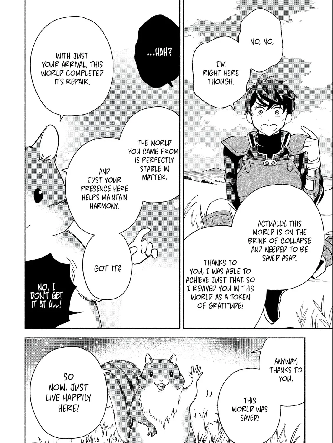 Mofumofu to Mukumuku to Isekai Hyouryuu Seikatsu Chapter 1 page 21 - 