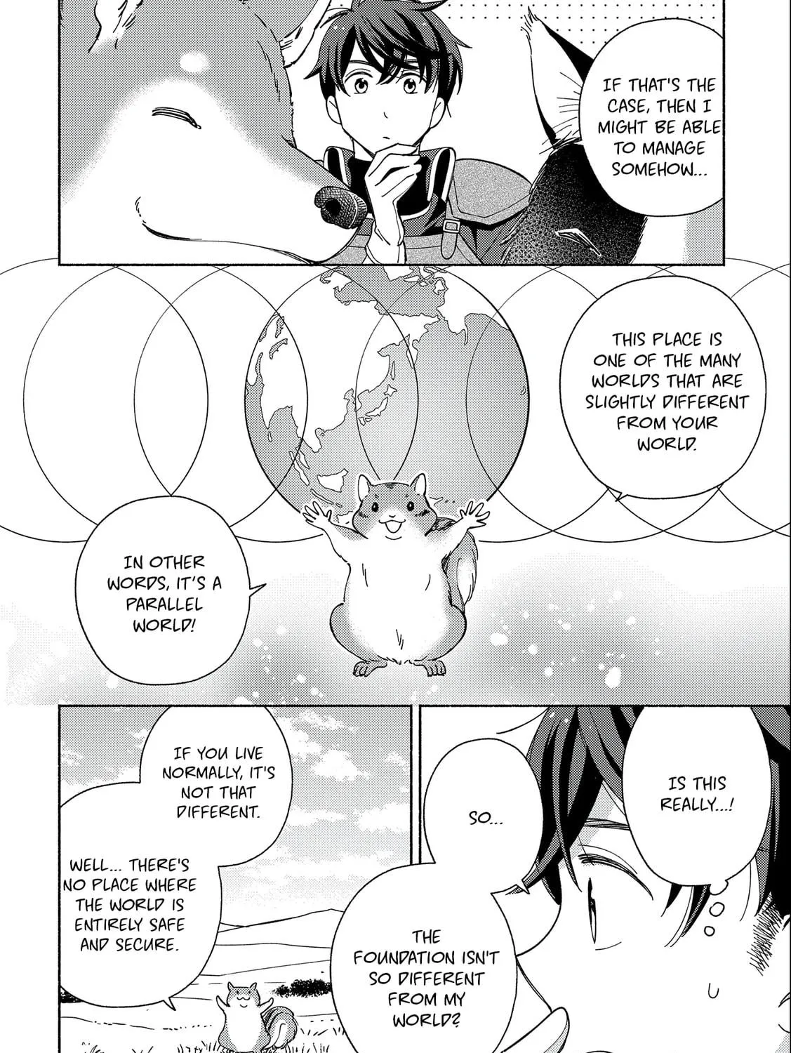 Mofumofu to Mukumuku to Isekai Hyouryuu Seikatsu Chapter 1 page 53 - 