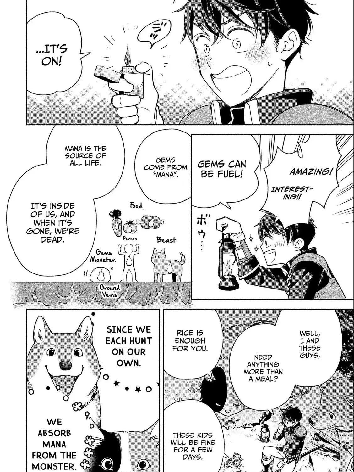 Mofumofu to Mukumuku to Isekai Hyouryuu Seikatsu Chapter 2.2 page 21 - 