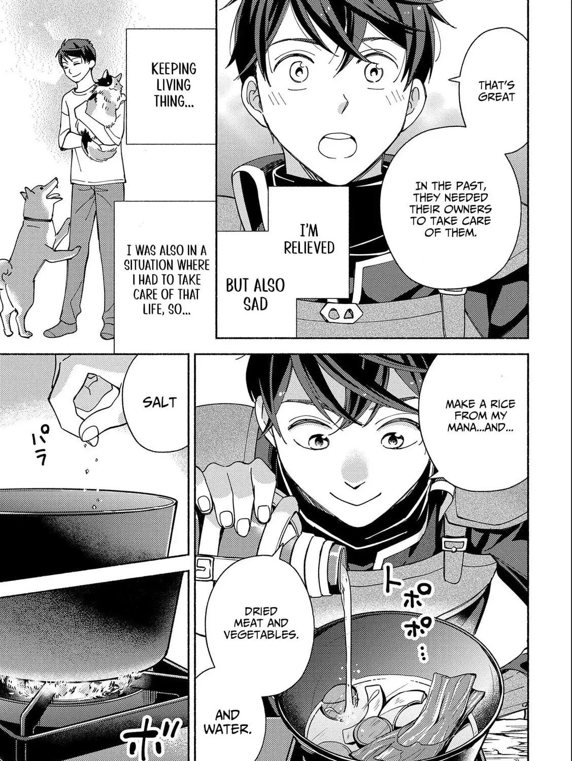 Mofumofu to Mukumuku to Isekai Hyouryuu Seikatsu Chapter 2.2 page 23 - 