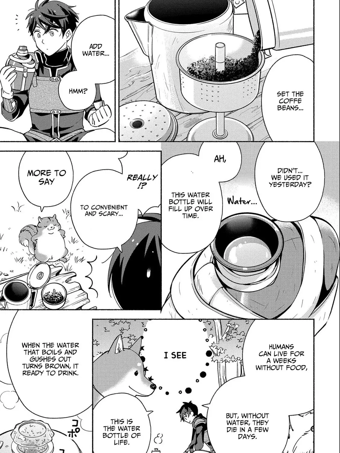 Mofumofu to Mukumuku to Isekai Hyouryuu Seikatsu Chapter 2.3 page 13 - 