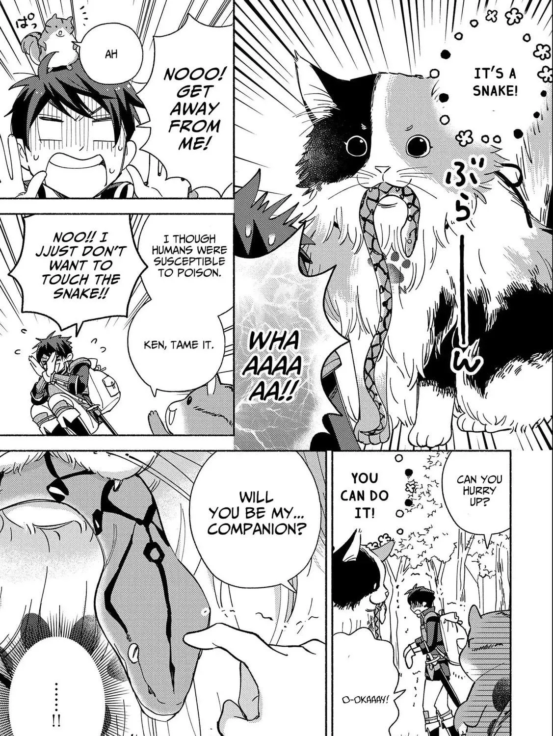 Mofumofu to Mukumuku to Isekai Hyouryuu Seikatsu Chapter 2.3 page 17 - 