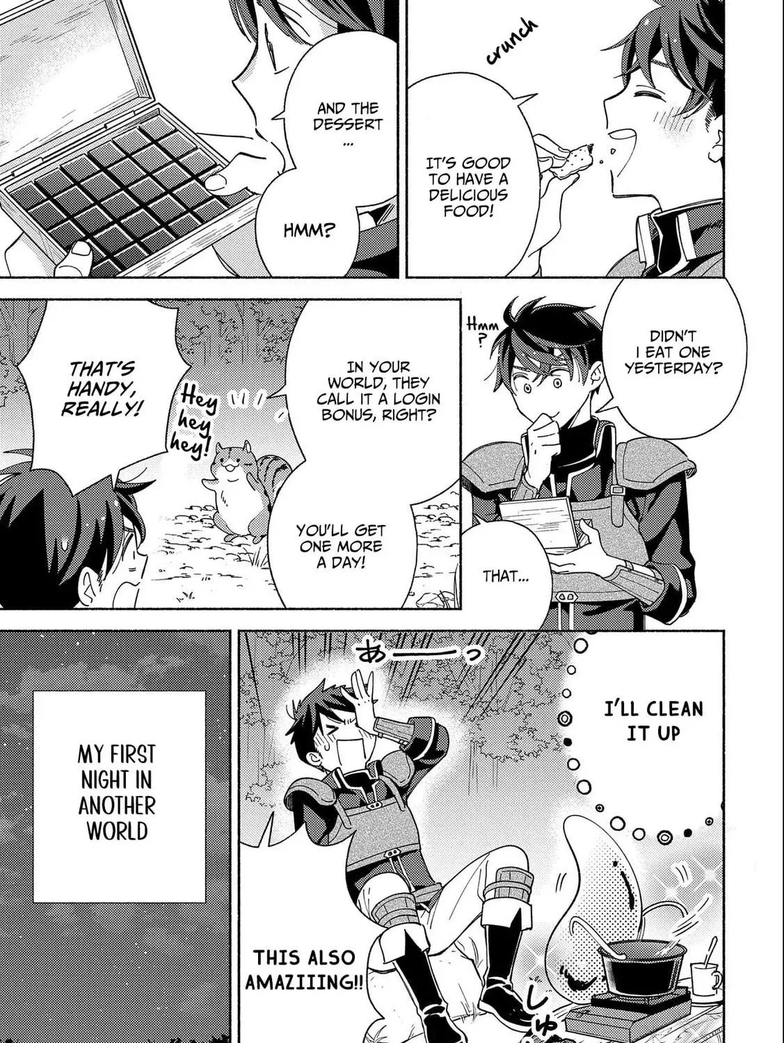Mofumofu to Mukumuku to Isekai Hyouryuu Seikatsu Chapter 2.3 page 5 - 