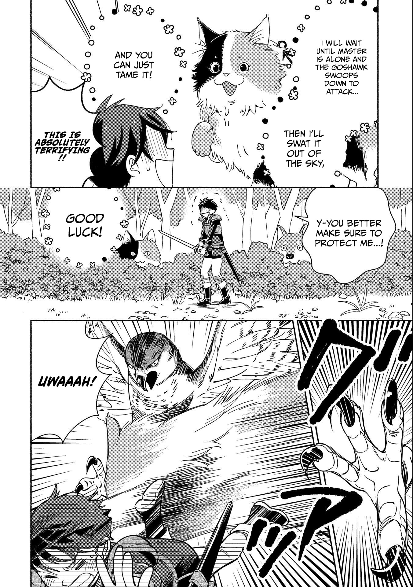 Mofumofu to Mukumuku to Isekai Hyouryuu Seikatsu Chapter 2 page 12 - 