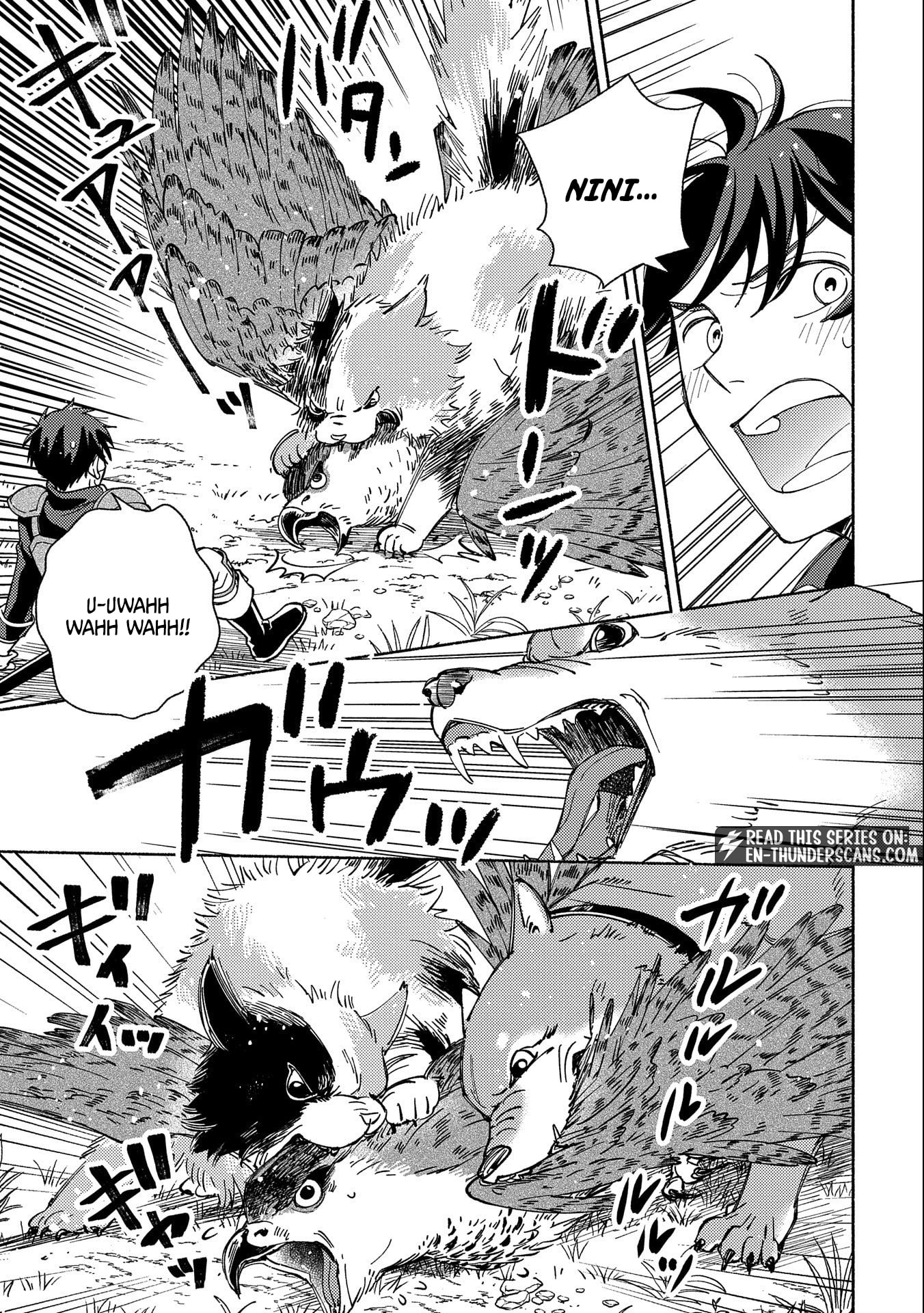 Mofumofu to Mukumuku to Isekai Hyouryuu Seikatsu Chapter 2 page 13 - 