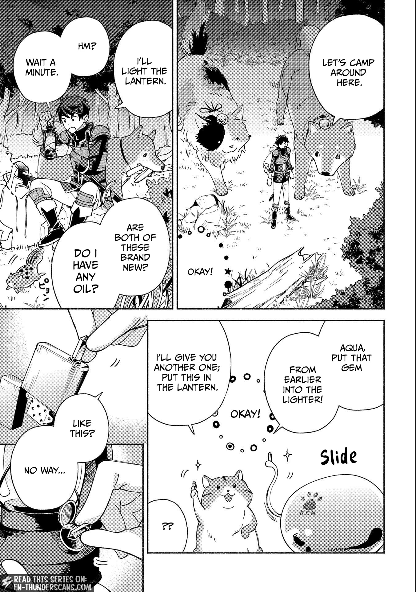Mofumofu to Mukumuku to Isekai Hyouryuu Seikatsu Chapter 2 page 19 - 