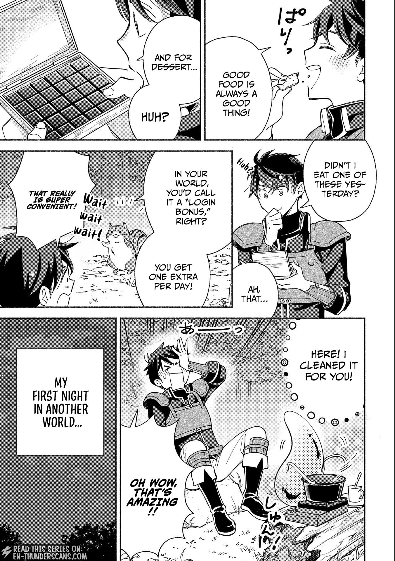 Mofumofu to Mukumuku to Isekai Hyouryuu Seikatsu Chapter 2 page 23 - 