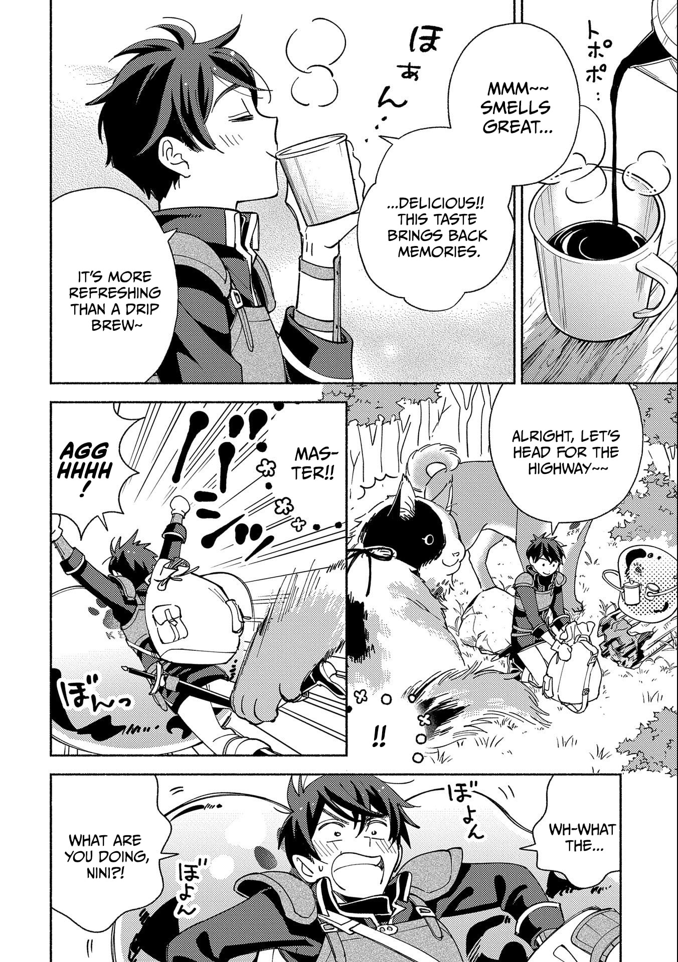 Mofumofu to Mukumuku to Isekai Hyouryuu Seikatsu Chapter 2 page 28 - 