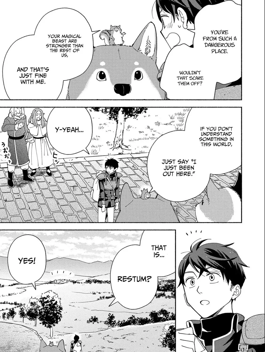 Mofumofu to Mukumuku to Isekai Hyouryuu Seikatsu Chapter 3.1 page 15 - 