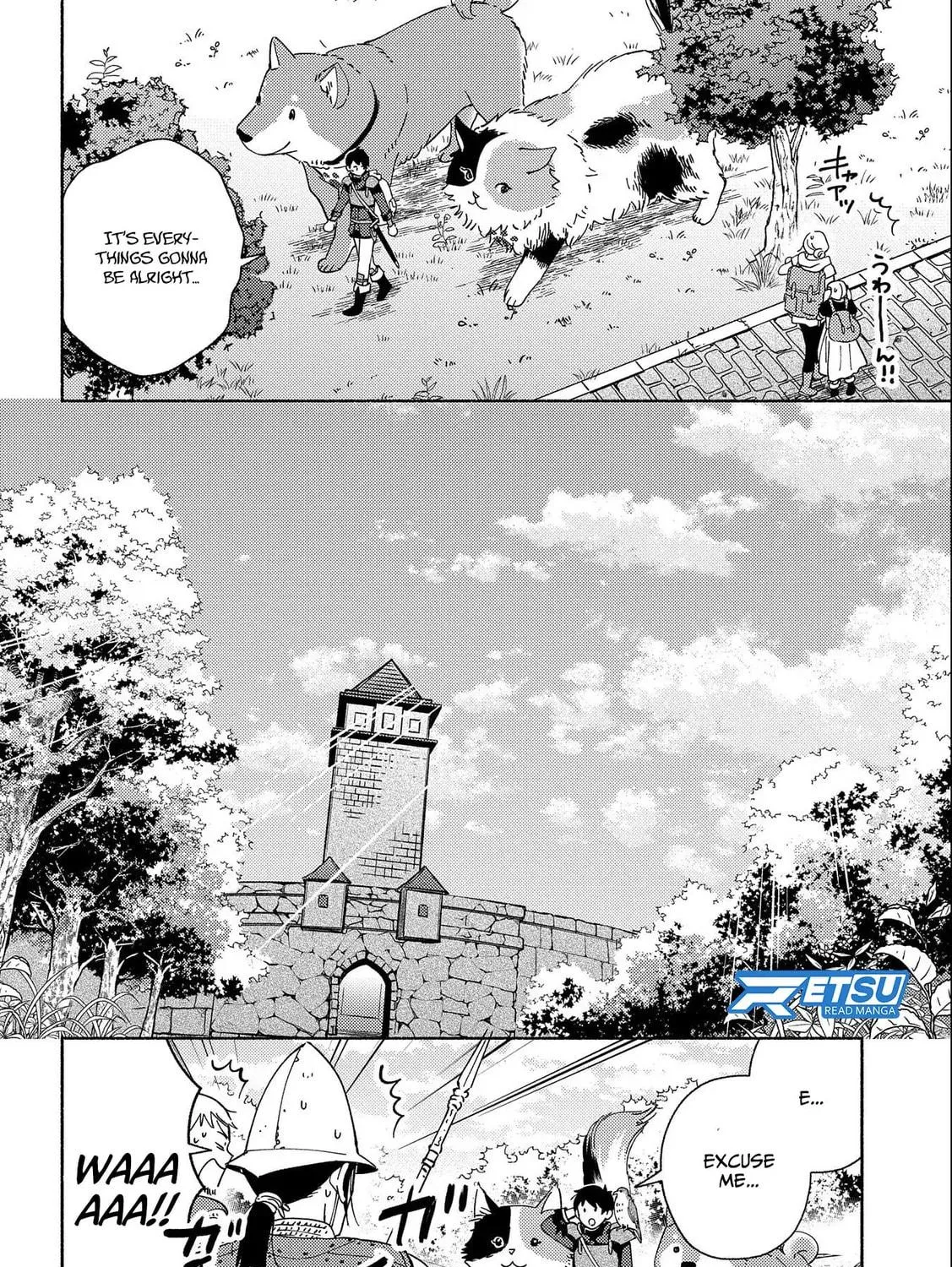 Mofumofu to Mukumuku to Isekai Hyouryuu Seikatsu Chapter 3.1 page 17 - 