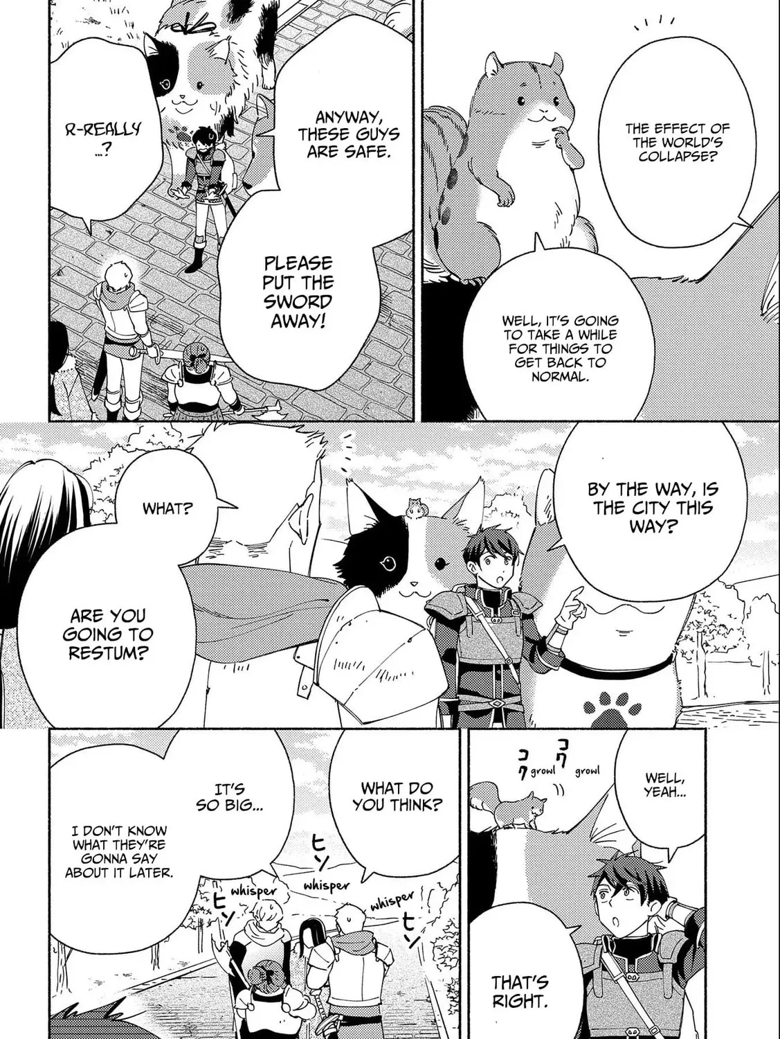 Mofumofu to Mukumuku to Isekai Hyouryuu Seikatsu Chapter 3.1 page 9 - 