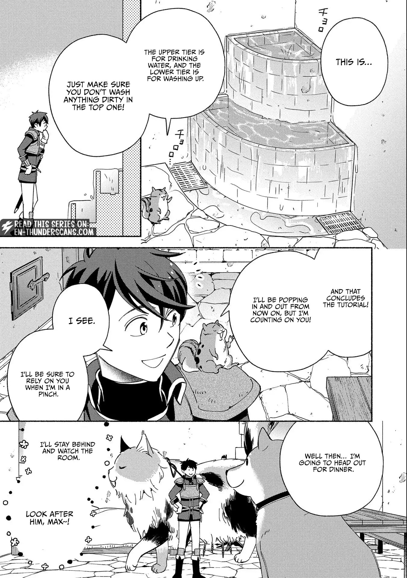 Mofumofu to Mukumuku to Isekai Hyouryuu Seikatsu Chapter 3 page 22 - 