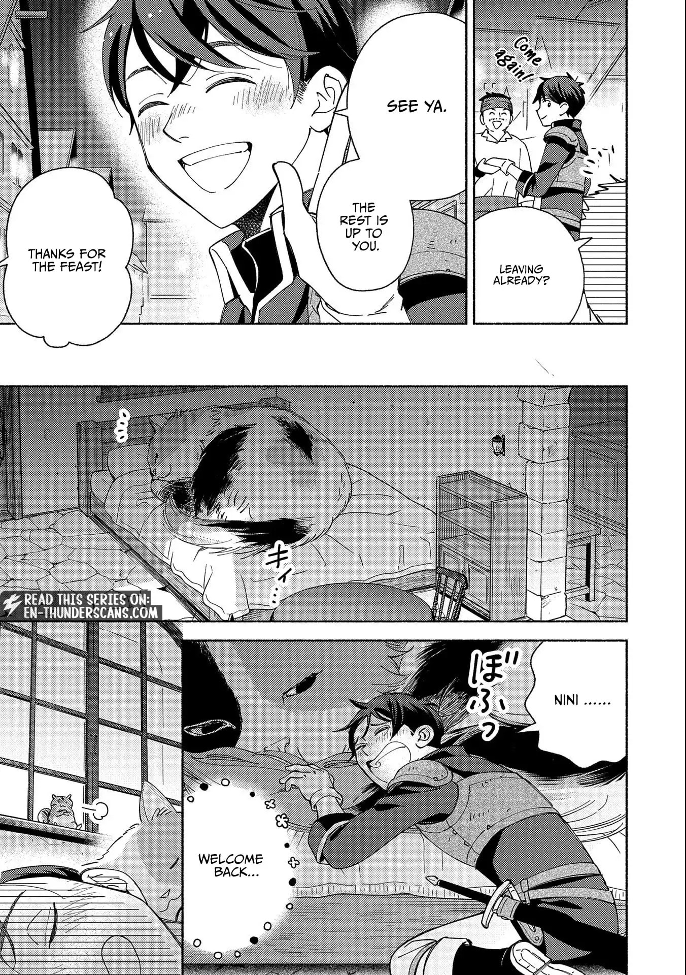 Mofumofu to Mukumuku to Isekai Hyouryuu Seikatsu Chapter 3 page 28 - 