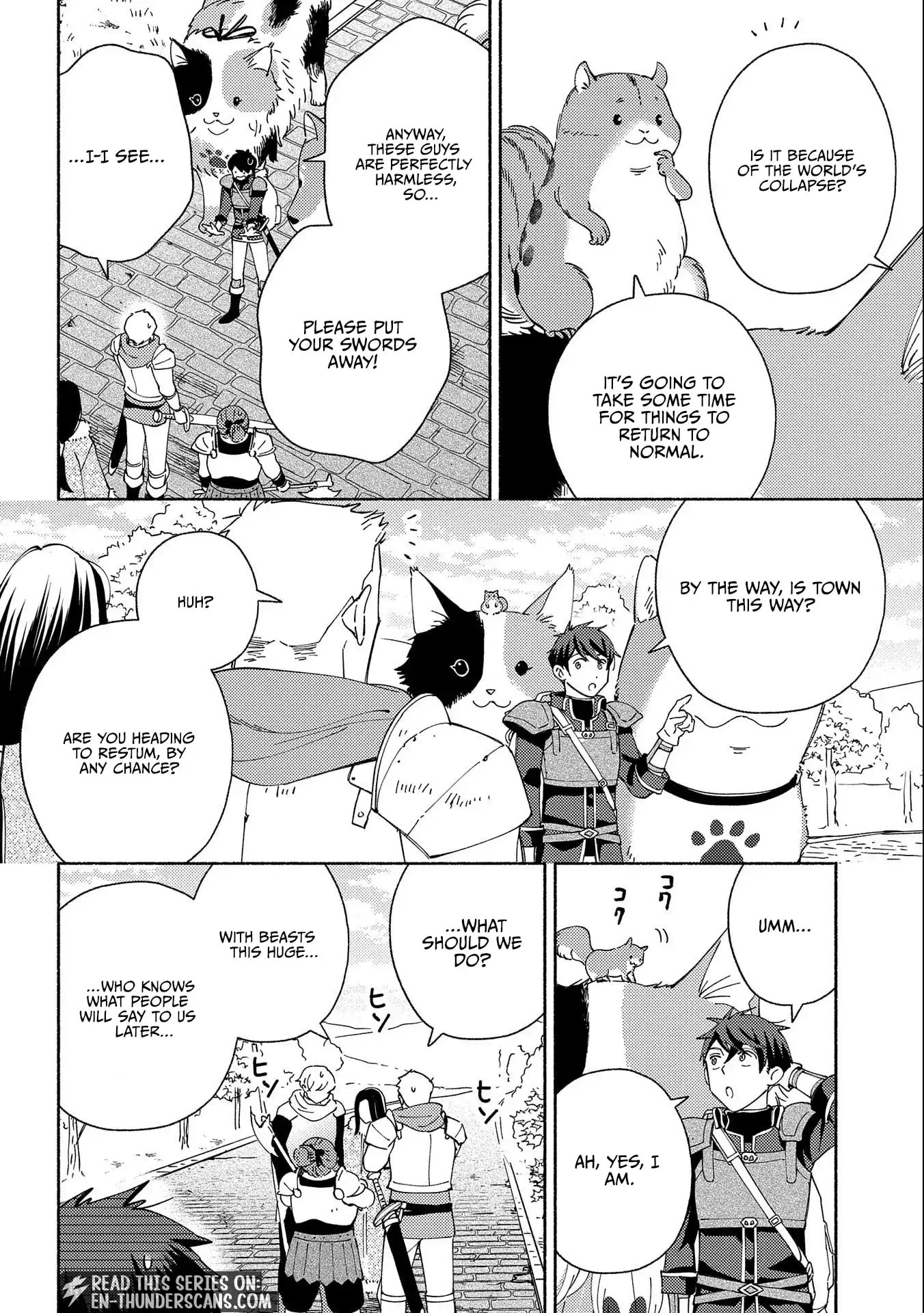 Mofumofu to Mukumuku to Isekai Hyouryuu Seikatsu Chapter 3 page 5 - 
