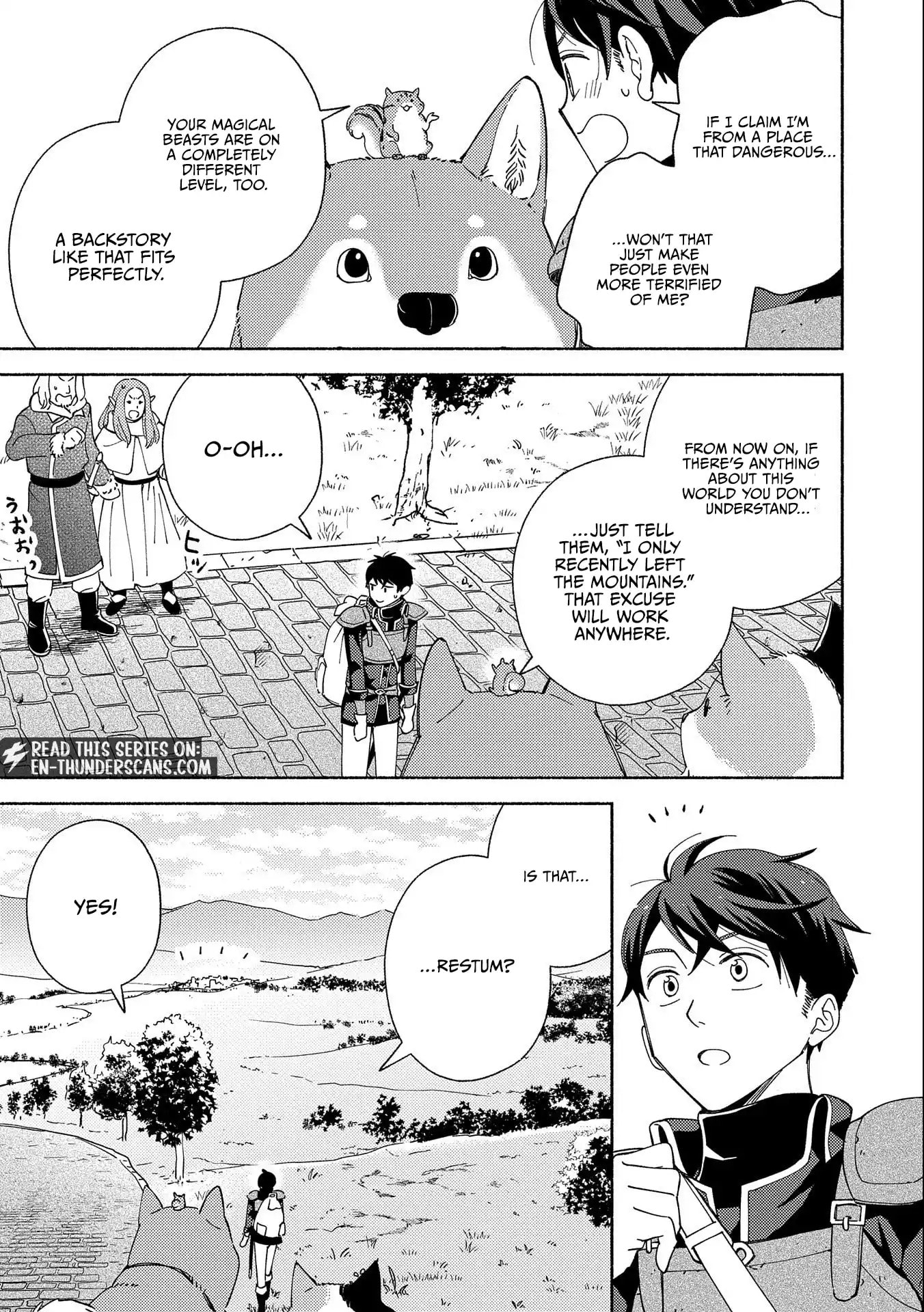 Mofumofu to Mukumuku to Isekai Hyouryuu Seikatsu Chapter 3 page 8 - 