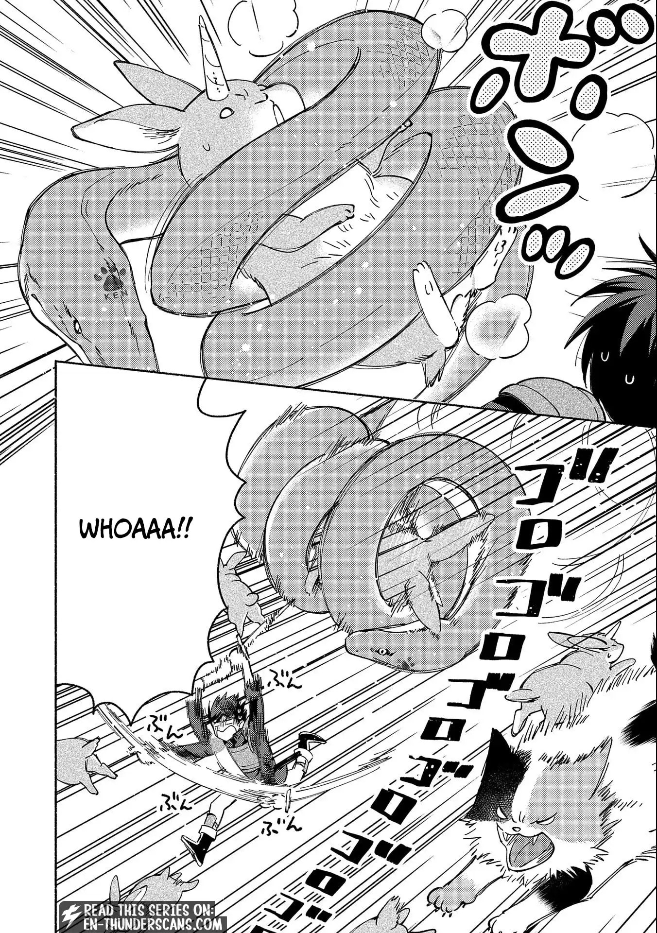 Mofumofu to Mukumuku to Isekai Hyouryuu Seikatsu Chapter 4 page 11 - 