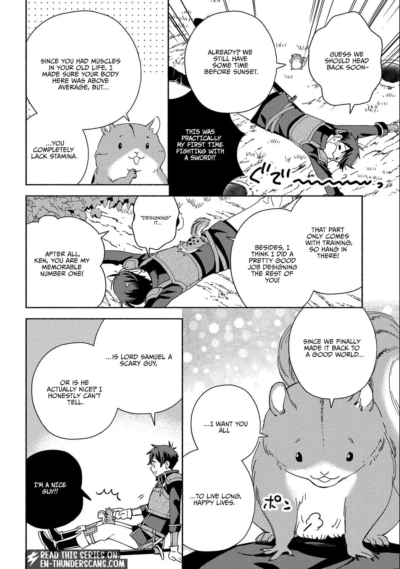 Mofumofu to Mukumuku to Isekai Hyouryuu Seikatsu Chapter 4 page 15 - 