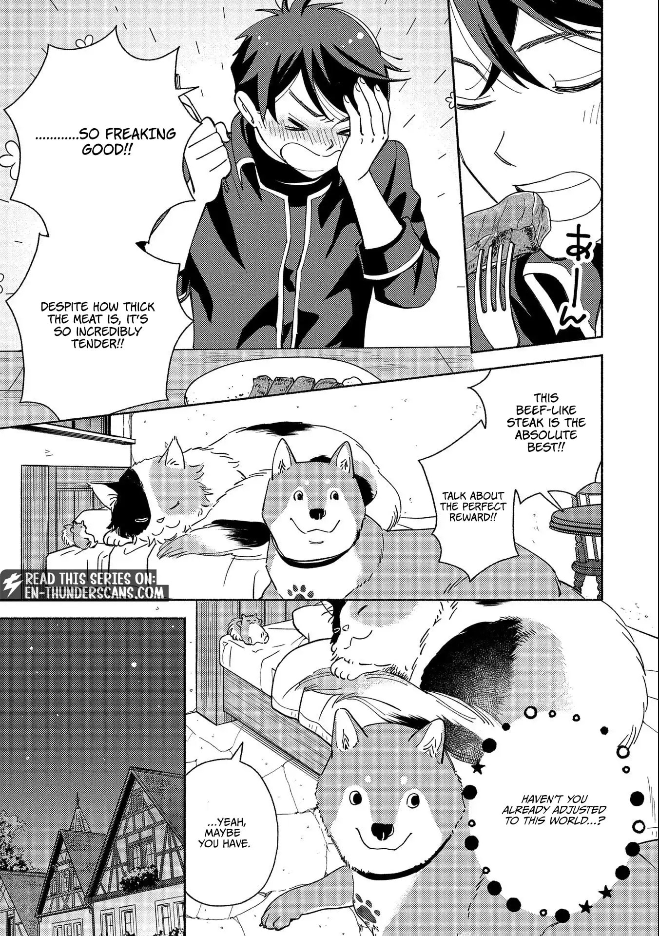 Mofumofu to Mukumuku to Isekai Hyouryuu Seikatsu Chapter 4 page 22 - 