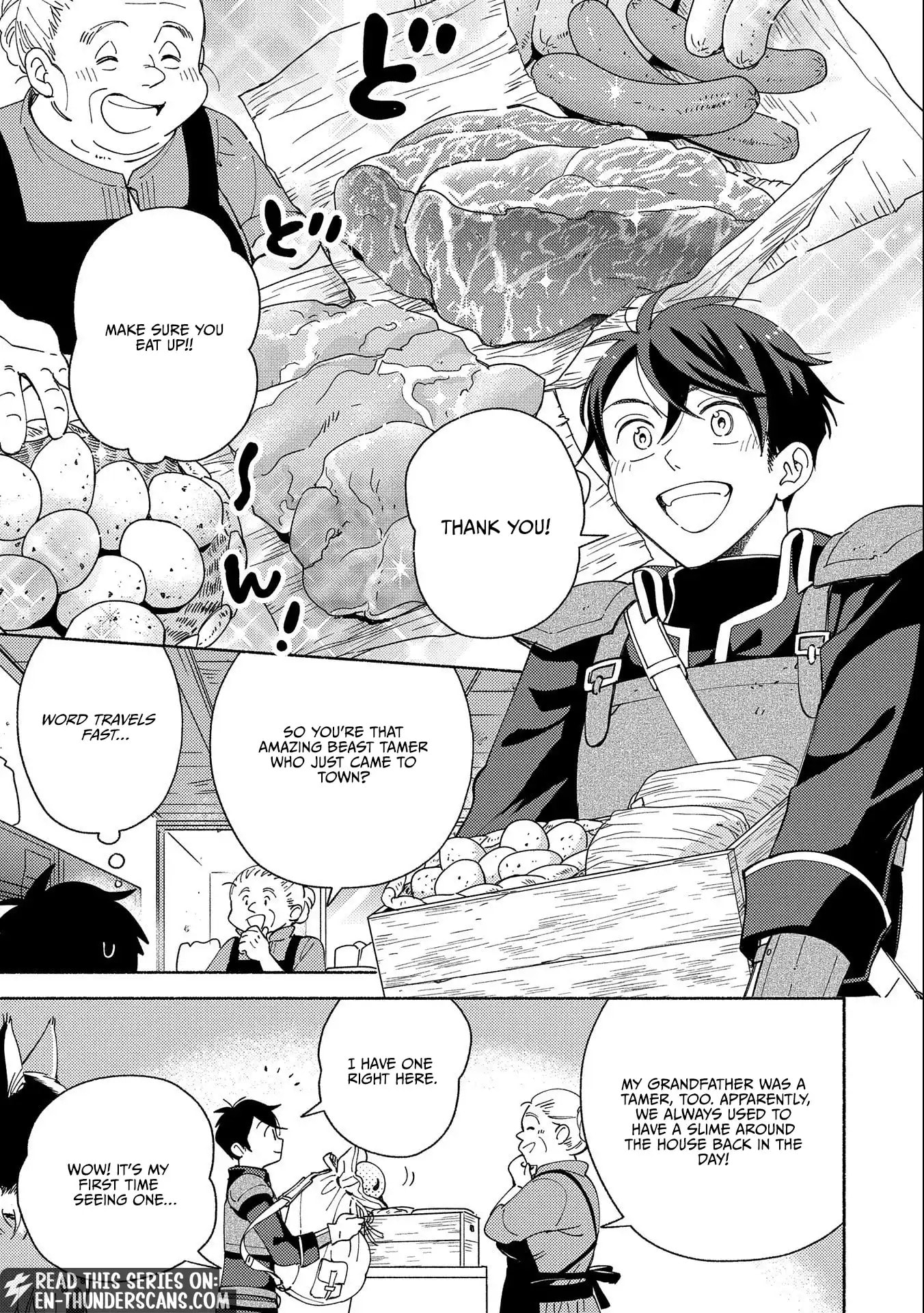 Mofumofu to Mukumuku to Isekai Hyouryuu Seikatsu Chapter 4 page 6 - 