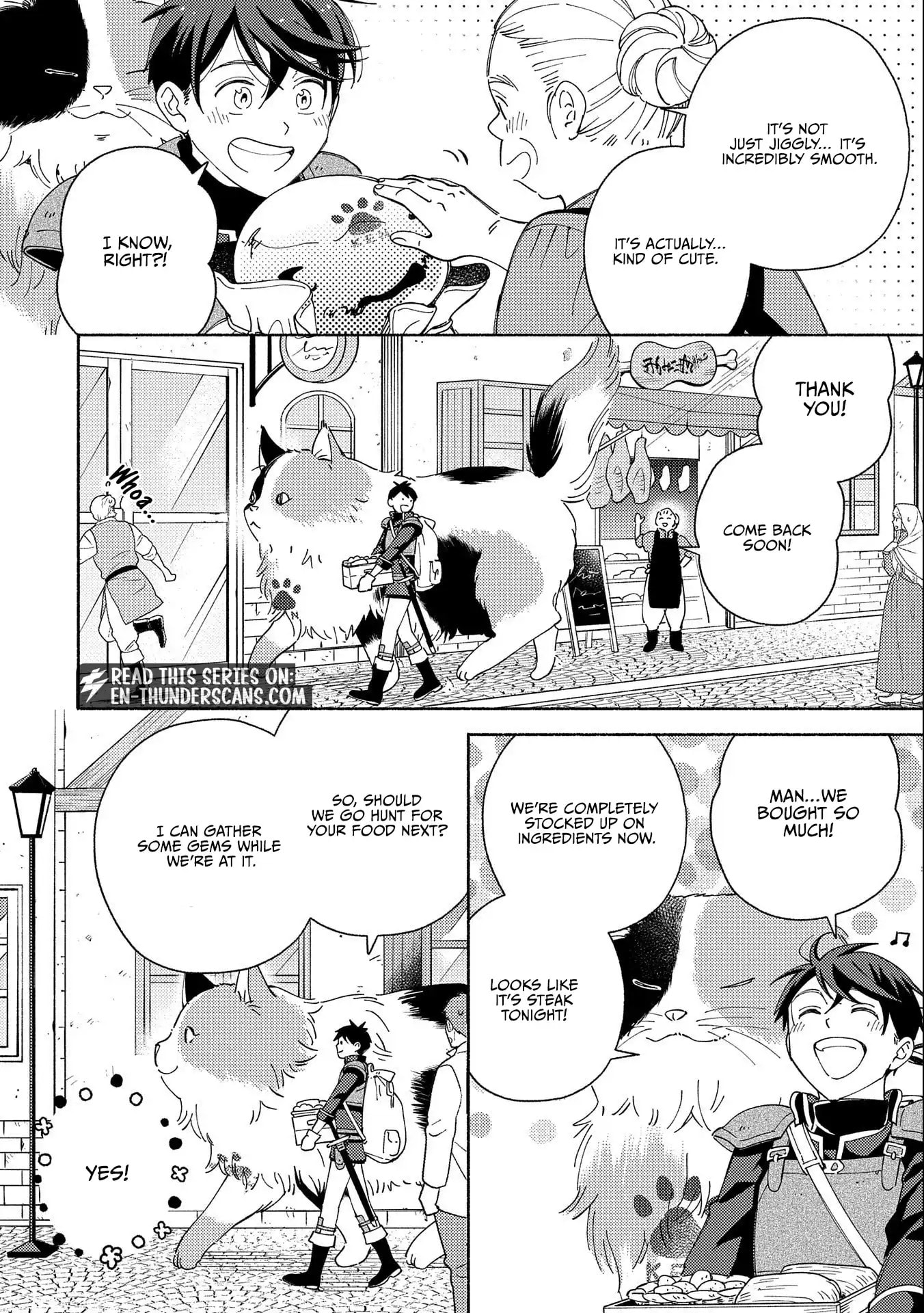 Mofumofu to Mukumuku to Isekai Hyouryuu Seikatsu Chapter 4 page 7 - 