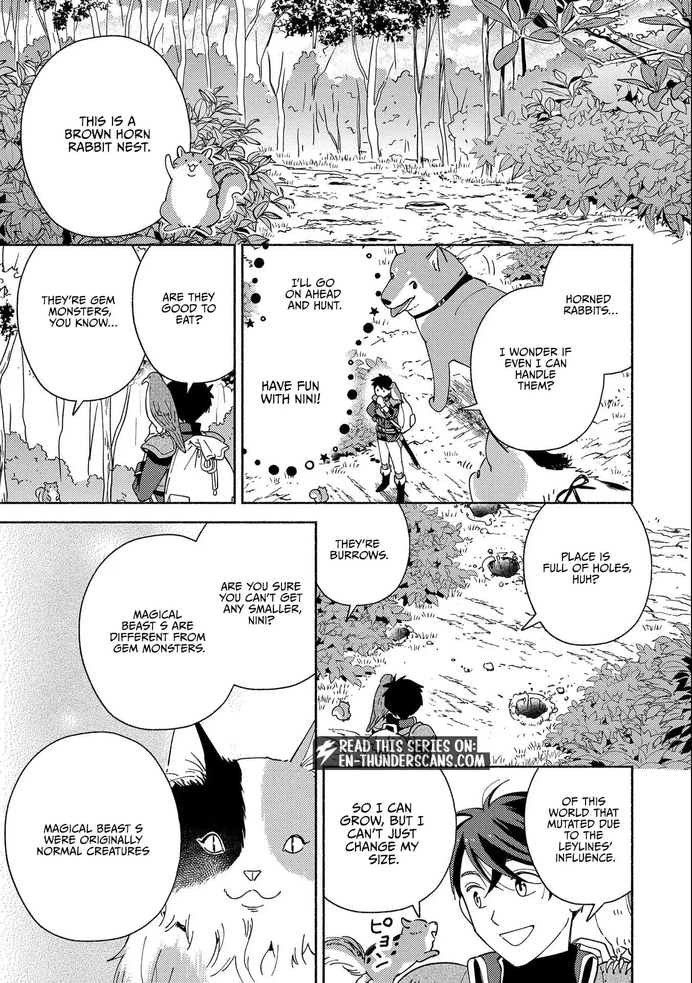 Mofumofu to Mukumuku to Isekai Hyouryuu Seikatsu Chapter 4 page 8 - 