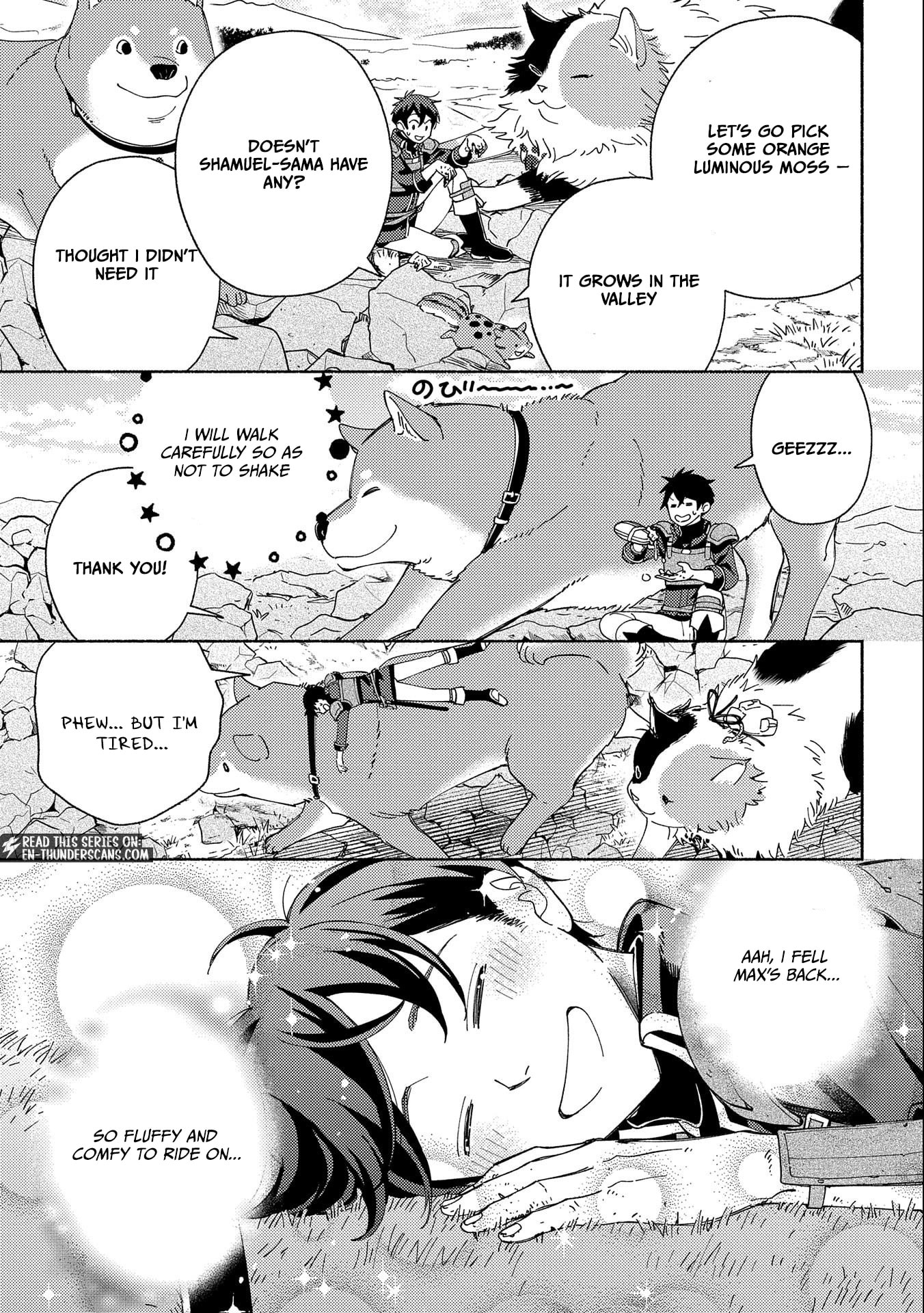 Mofumofu to Mukumuku to Isekai Hyouryuu Seikatsu Chapter 5 page 13 - 