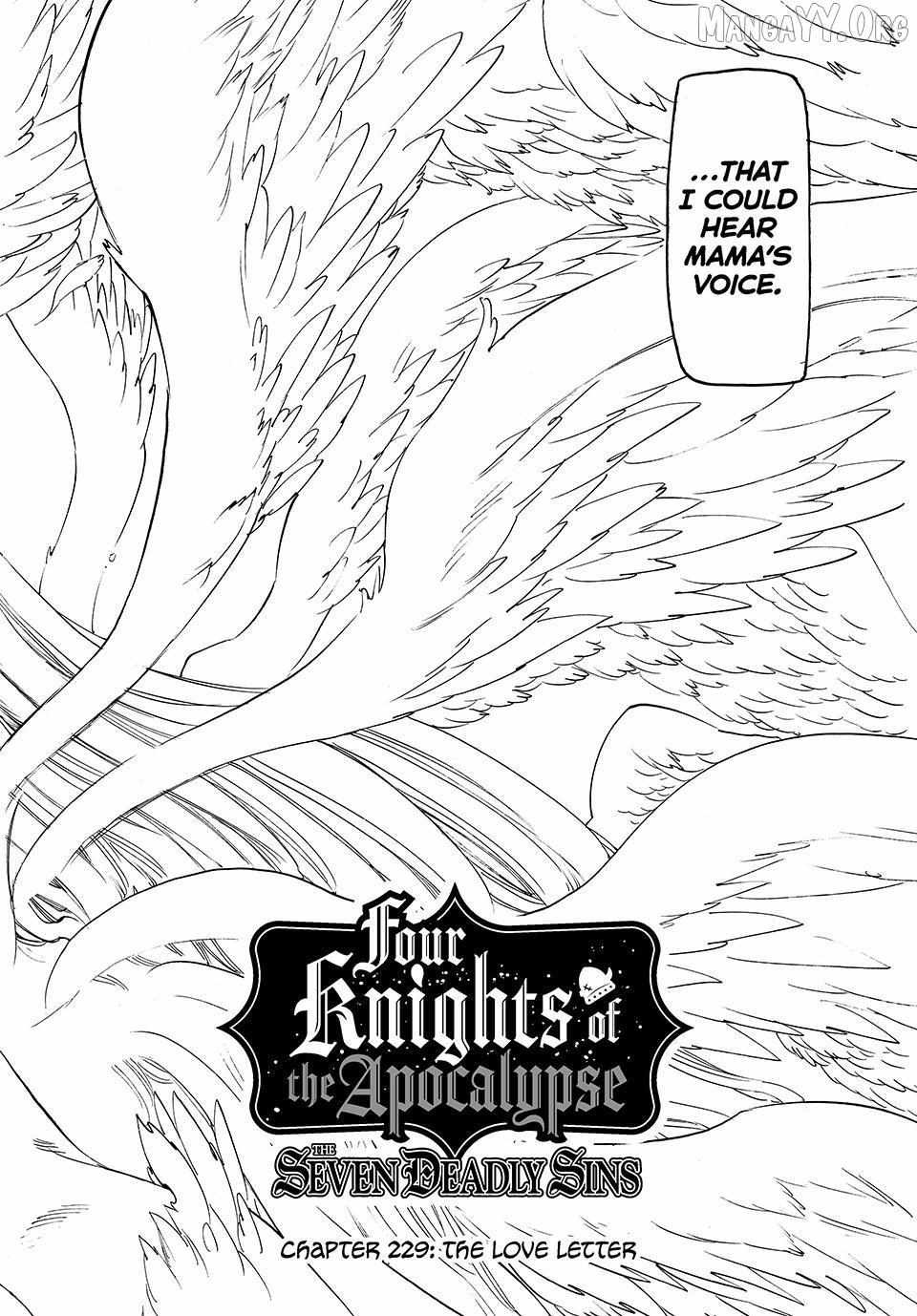 Mokushiroku no Yonkishi Chapter 229 page 4 - 