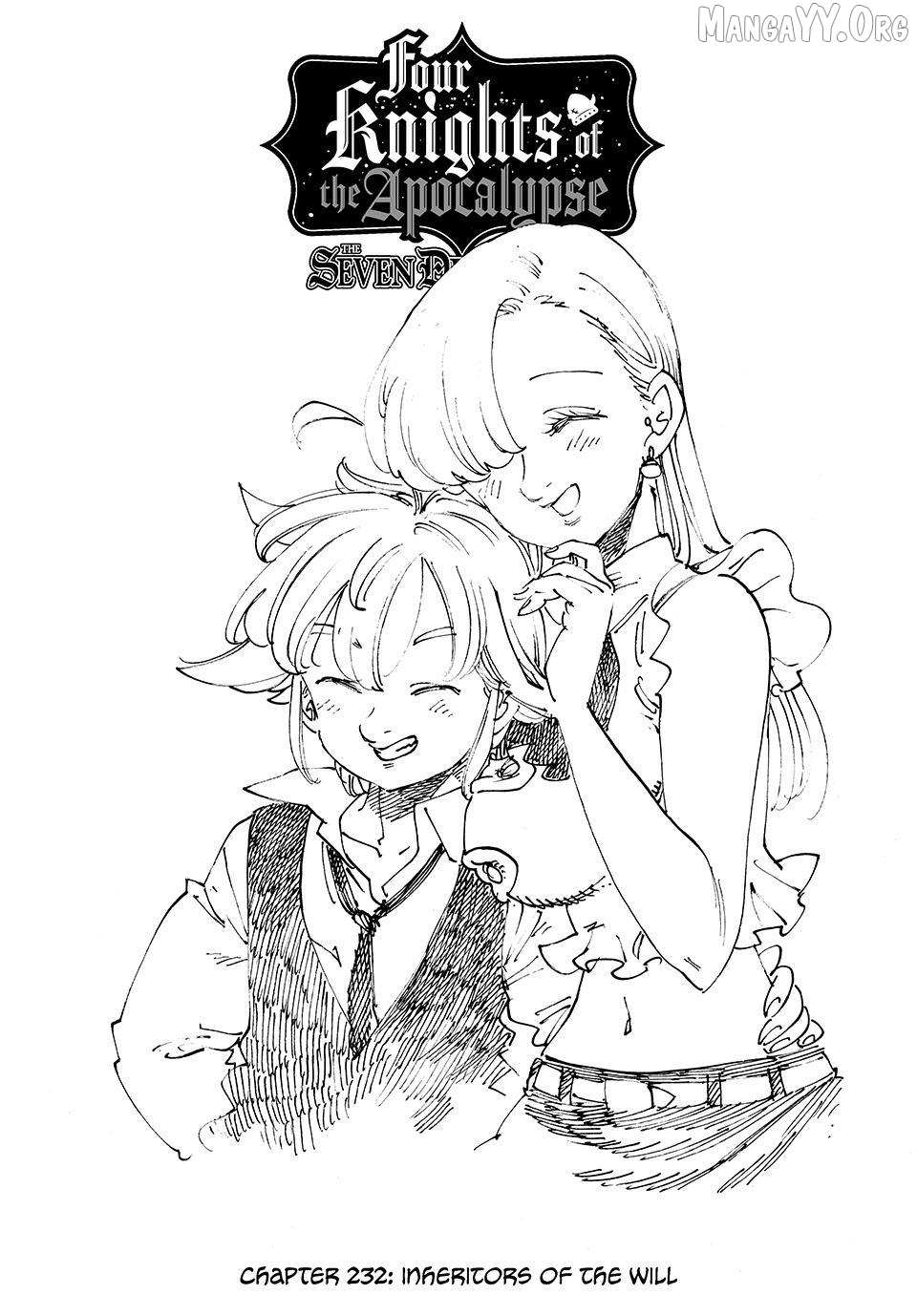 Mokushiroku no Yonkishi Chapter 232 page 1 - 