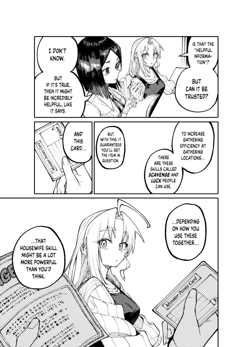A Mom Adventurer Awakened the Skill [Housewife] From Her Login Bonus. She