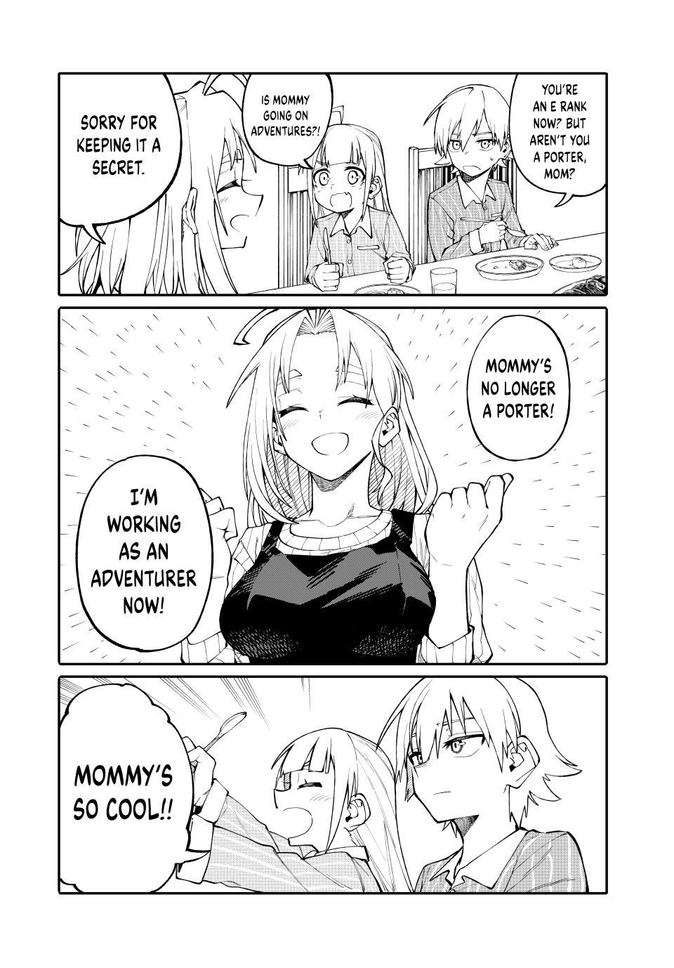 A Mom Adventurer Awakened the Skill [Housewife] From Her Login Bonus. She