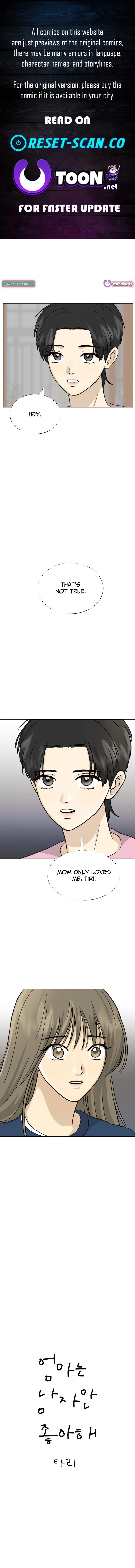 Mom Only Loves Her Son Chapter 9 page 1 - 