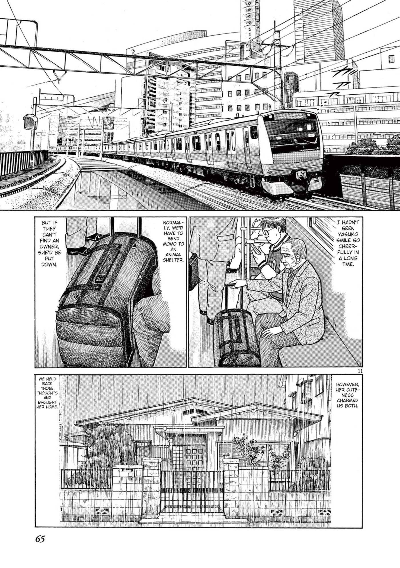 Momo no Koto: Aiken to Roujin no Saigo no Hibi Chapter 3 page 11 - 