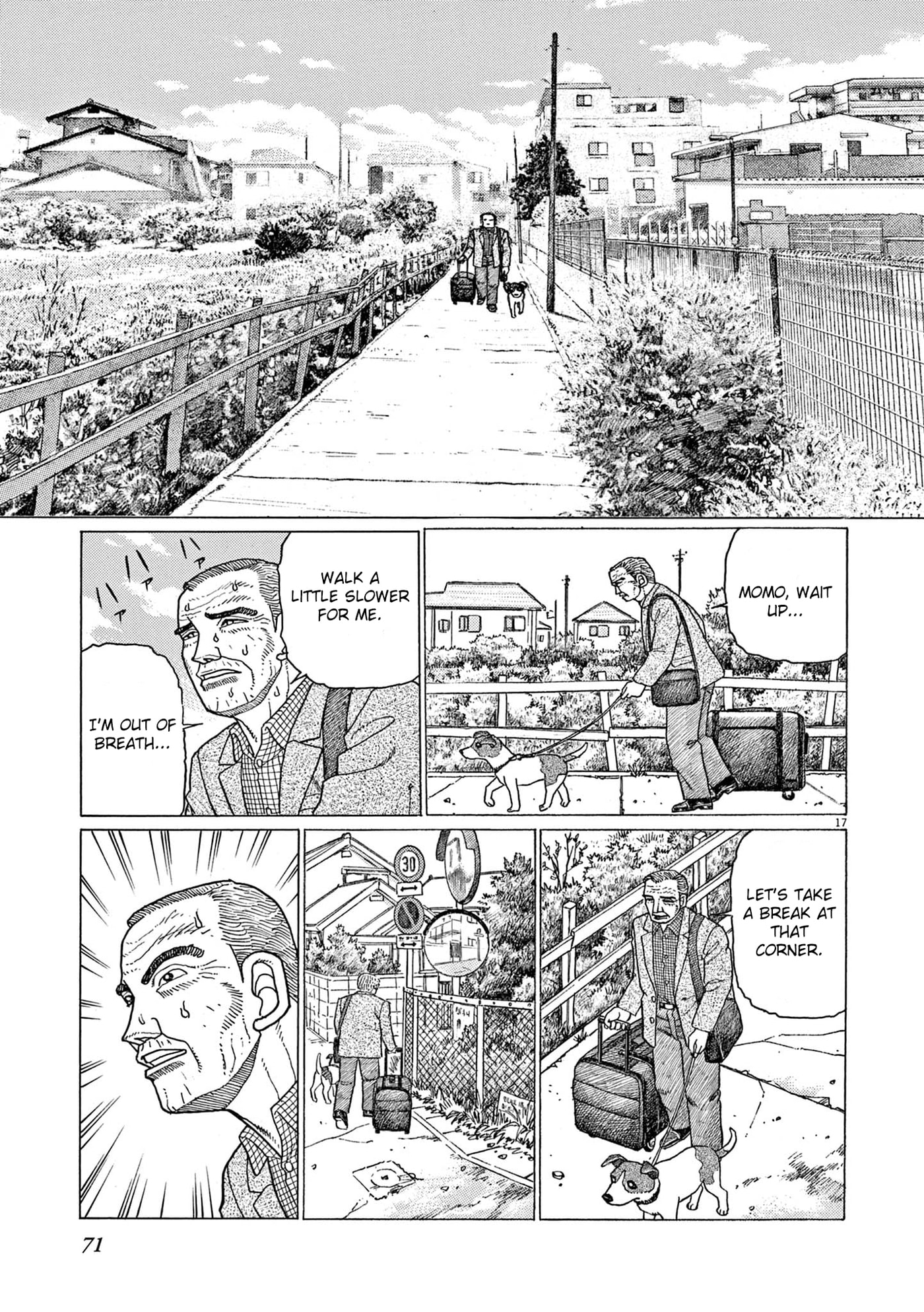 Momo no Koto: Aiken to Roujin no Saigo no Hibi Chapter 3 page 17 - 