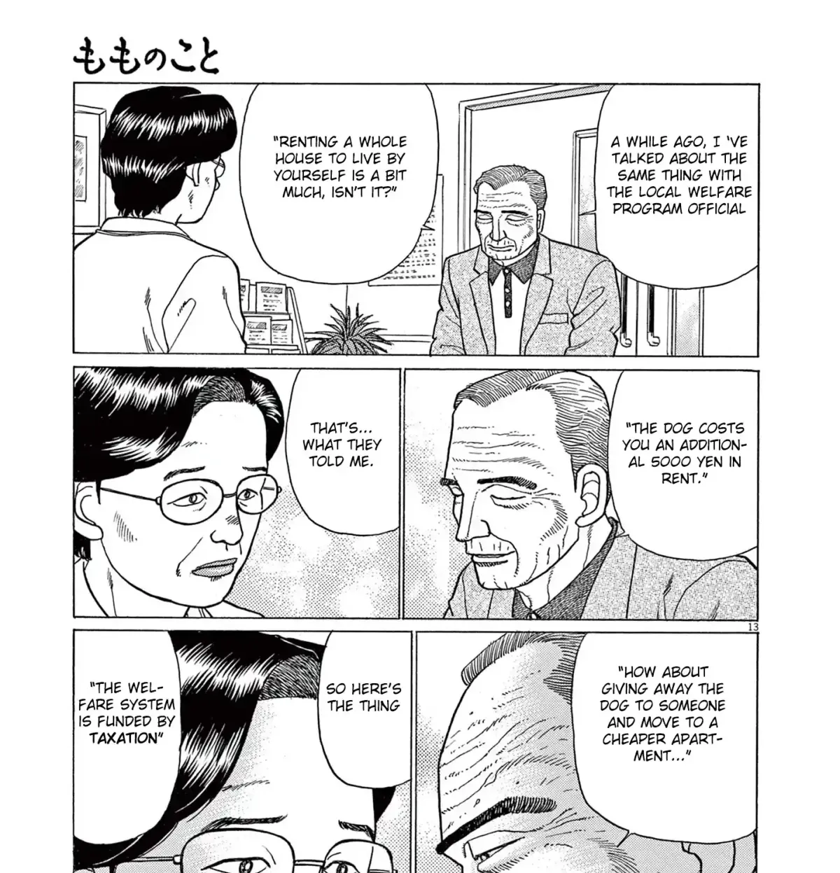 Momonoko: The last days of an old man and his beloved dog Chapter 1 page 21 - 