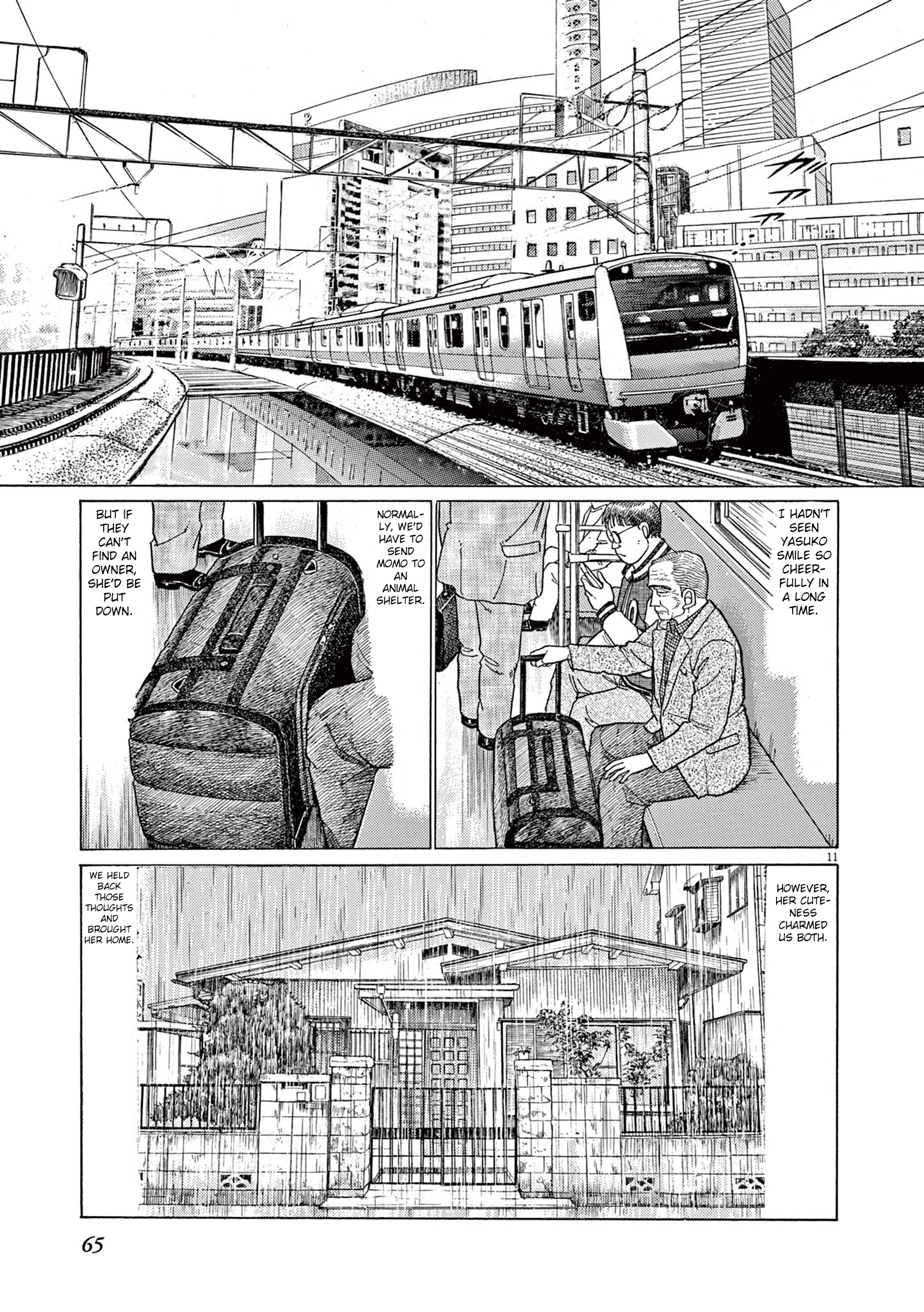 Momonoko: The last days of an old man and his beloved dog Chapter 3 page 11 - 