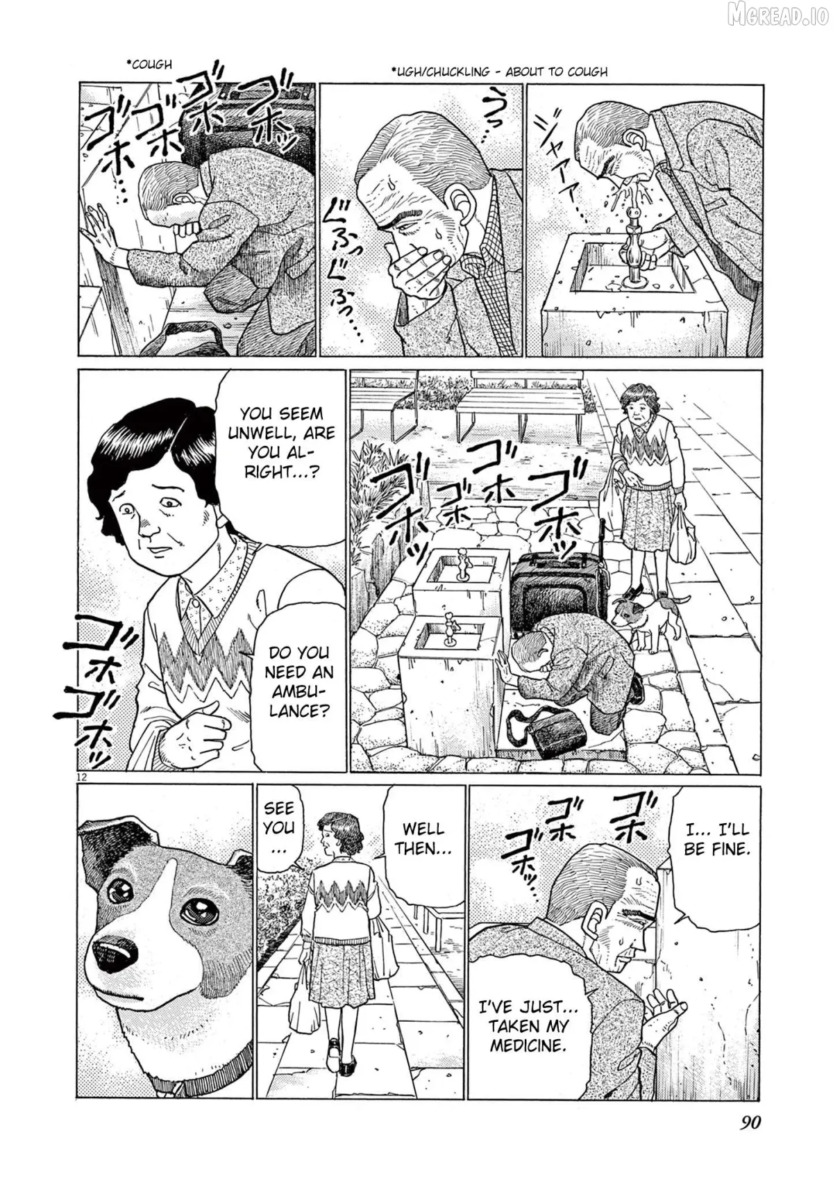 Momonoko: The last days of an old man and his beloved dog Chapter 4 page 12 - 
