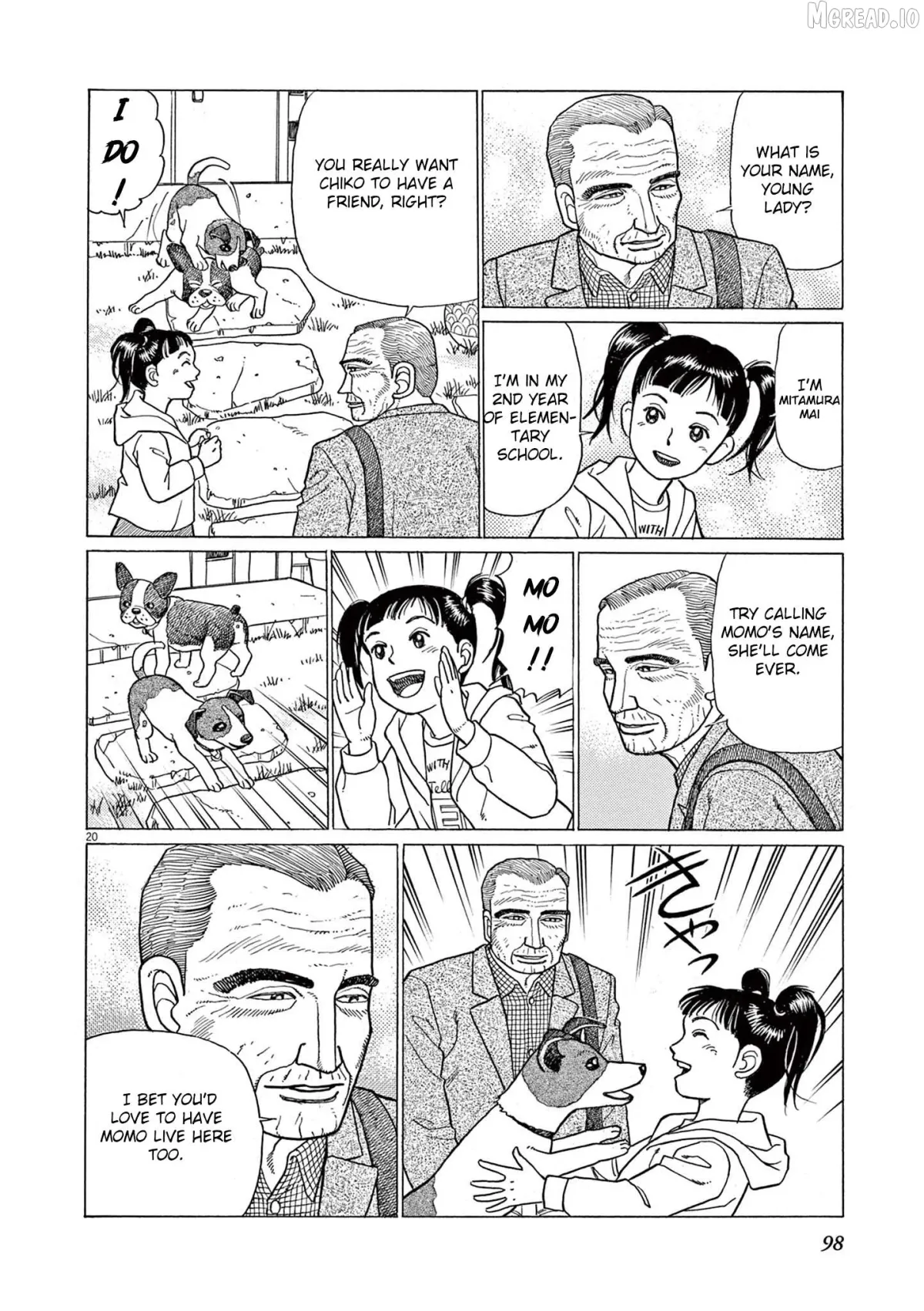 Momonoko: The last days of an old man and his beloved dog Chapter 4 page 21 - 