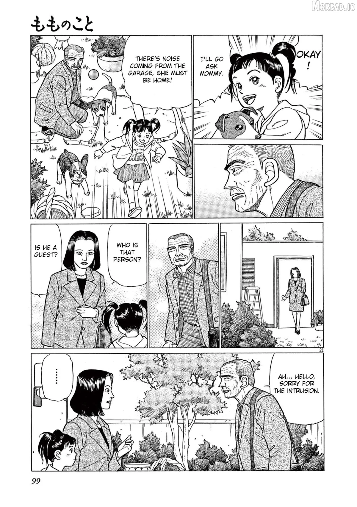 Momonoko: The last days of an old man and his beloved dog Chapter 4 page 22 - 